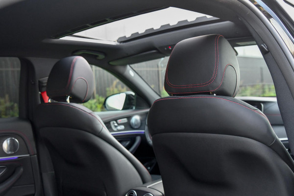 Mercedes-Benz E-Klasse AMG 43 4MATIC. Pano, Luchtv, Distro+, Memory, 360, HUD, Burm, Dodeh, CarPlay! Mercedes-Benz E-Klasse AMG 43 4MATIC. Pano, Luchtv, Distro+, Memory, 360, HUD, Burm, Dodeh, CarPlay!