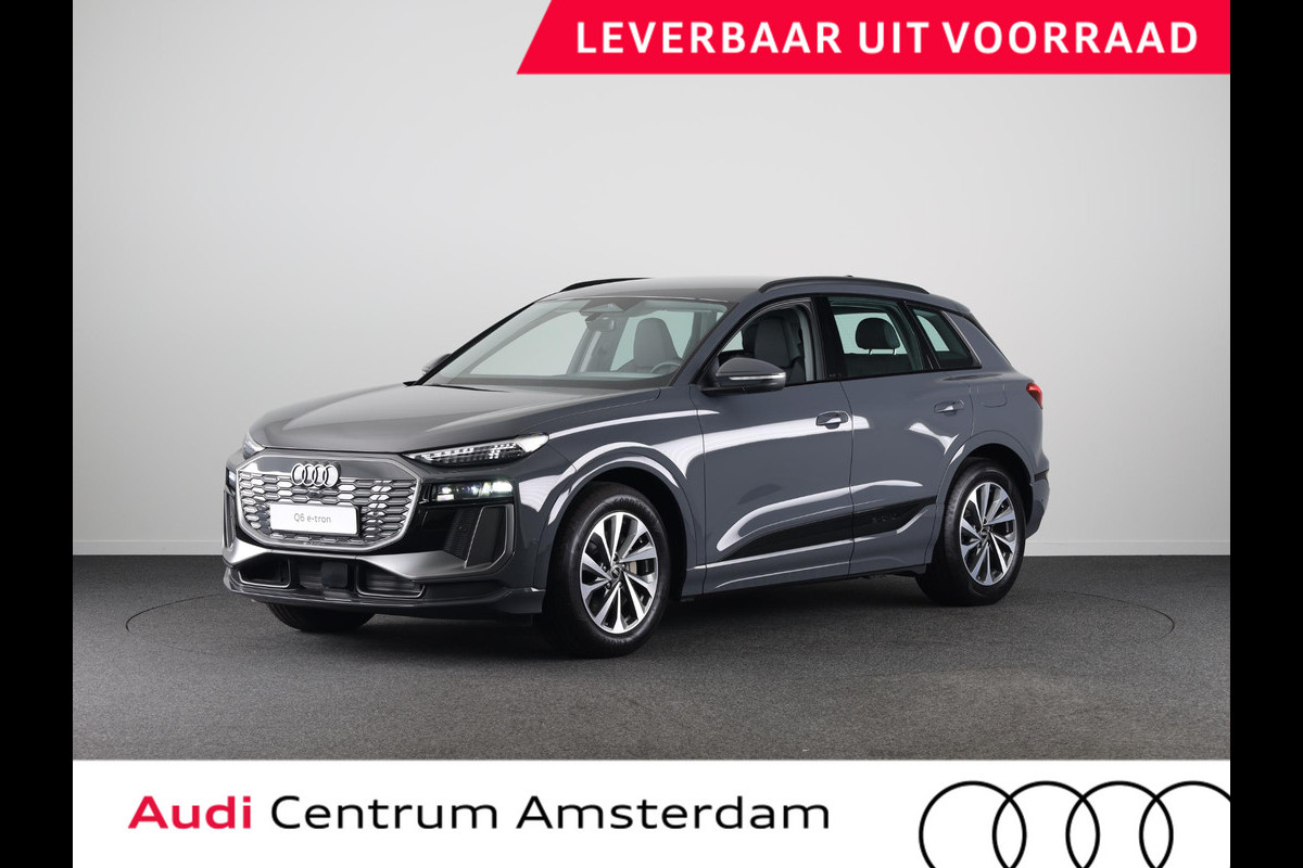 Audi Q6 e-tron Advanced edition e-tron perf 225kW/306pk 100Kwh Ha Tech Plus pakket, sportstoelen met leder, omgevingscamera's, adaptive cruisecontrol, verwarmbare voor en achterstoelen Audi Q6 e-tron Advanced edition e-tron perf 225kW/306pk 100Kwh Ha Tech Plus pakket, sportstoelen met leder, omgevingscamera's, adaptive cruisecontrol, verwarmbare voor en achterstoelen