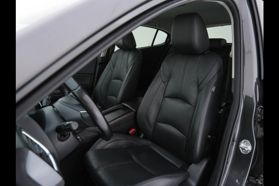 Mazda 3 2.0 SkyActiv-G 120 GT-M (INCL-BTW) *LUXURY-LEATHER | FULL-LED | ADAPTIVE-CRUISE | BLIND-SPOT |  BOSE-SOUND | CAMERA | KEYLESS | DAB+ | HEATED-SPORTSEATS | NAVI-FULLMAP | HEAD-UP | PRIVACY-GLASS | LANE-ASSIST | 18''A