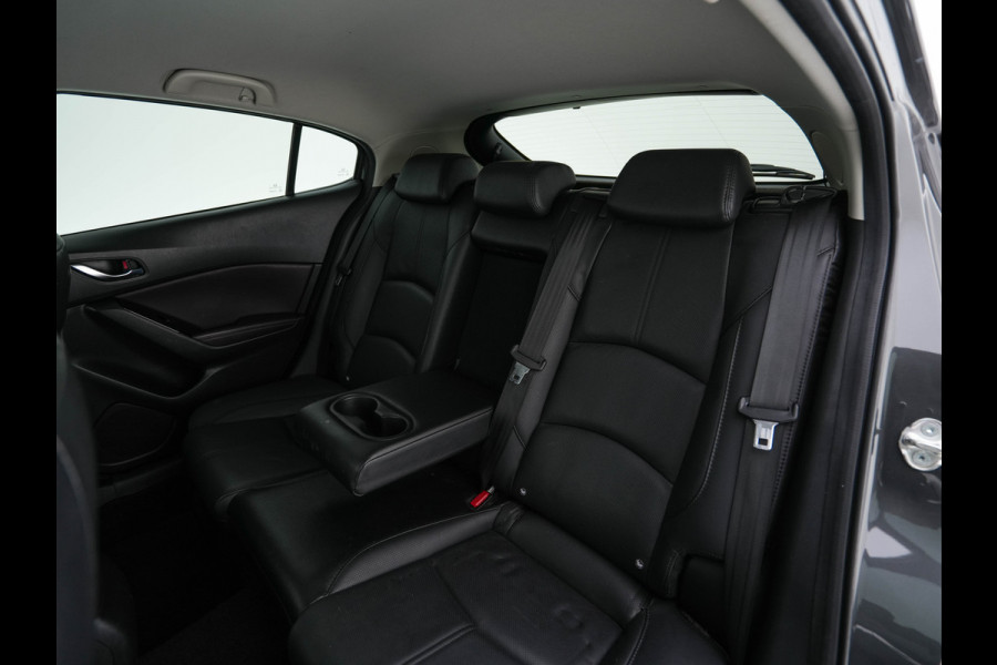 Mazda 3 2.0 SkyActiv-G 120 GT-M (INCL-BTW) *LUXURY-LEATHER | FULL-LED | ADAPTIVE-CRUISE | BLIND-SPOT |  BOSE-SOUND | CAMERA | KEYLESS | DAB+ | HEATED-SPORTSEATS | NAVI-FULLMAP | HEAD-UP | PRIVACY-GLASS | LANE-ASSIST | 18''A