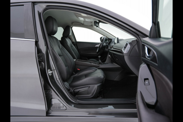 Mazda 3 2.0 SkyActiv-G 120 GT-M (INCL-BTW) *LUXURY-LEATHER | FULL-LED | ADAPTIVE-CRUISE | BLIND-SPOT |  BOSE-SOUND | CAMERA | KEYLESS | DAB+ | HEATED-SPORTSEATS | NAVI-FULLMAP | HEAD-UP | PRIVACY-GLASS | LANE-ASSIST | 18''A