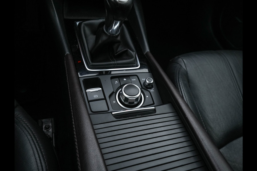 Mazda 3 2.0 SkyActiv-G 120 GT-M (INCL-BTW) *LUXURY-LEATHER | FULL-LED | ADAPTIVE-CRUISE | BLIND-SPOT |  BOSE-SOUND | CAMERA | KEYLESS | DAB+ | HEATED-SPORTSEATS | NAVI-FULLMAP | HEAD-UP | PRIVACY-GLASS | LANE-ASSIST | 18''A