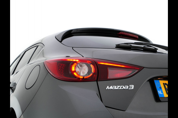 Mazda 3 2.0 SkyActiv-G 120 GT-M (INCL-BTW) *LUXURY-LEATHER | FULL-LED | ADAPTIVE-CRUISE | BLIND-SPOT |  BOSE-SOUND | CAMERA | KEYLESS | DAB+ | HEATED-SPORTSEATS | NAVI-FULLMAP | HEAD-UP | PRIVACY-GLASS | LANE-ASSIST | 18''A
