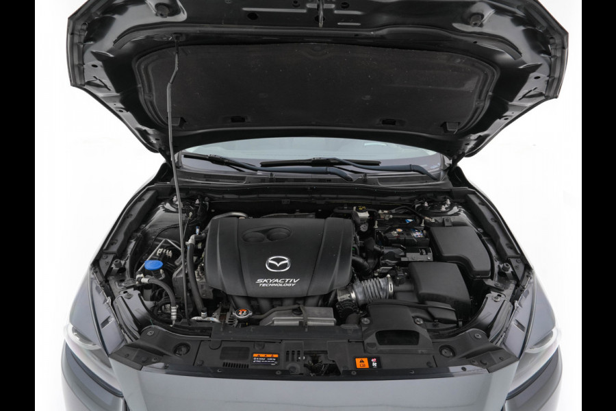 Mazda 3 2.0 SkyActiv-G 120 GT-M (INCL-BTW) *LUXURY-LEATHER | FULL-LED | ADAPTIVE-CRUISE | BLIND-SPOT |  BOSE-SOUND | CAMERA | KEYLESS | DAB+ | HEATED-SPORTSEATS | NAVI-FULLMAP | HEAD-UP | PRIVACY-GLASS | LANE-ASSIST | 18''A