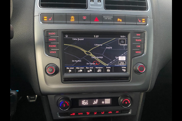 Volkswagen Polo 1.0 Comfortline Allstar Navigatie Parkpilot Cruisecontr Clima Stoelverw KM : 57.000 !!!