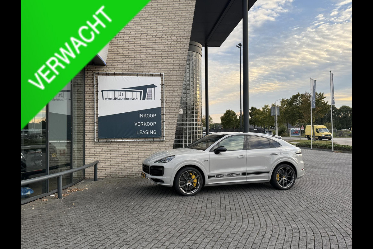 Porsche Cayenne Coupé *TURBO S-E*680PK*CARBON*NL AUTO*APPROVED*SP.UITLAA Porsche Cayenne Coupé *TURBO S-E*680PK*CARBON*NL AUTO*APPROVED*SP.UITLAA