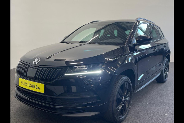 Škoda Karoq 1.5 TSI DSG Sportline Navigatie Apple Carplay/Android Auto Camera Parkeersensoren Cruise Control Elektrische achterklep Stoelverwarming Virtual Cockpit Climate Control Lichtmetalen velgen