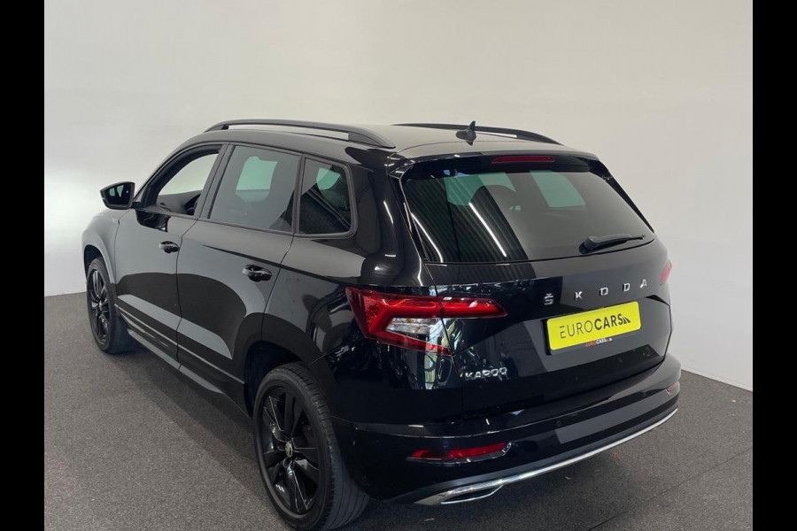 Škoda Karoq 1.5 TSI DSG Sportline Navigatie Apple Carplay/Android Auto Camera Parkeersensoren Cruise Control Elektrische achterklep Stoelverwarming Virtual Cockpit Climate Control Lichtmetalen velgen