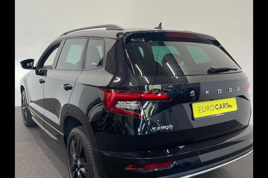 Škoda Karoq 1.5 TSI DSG Sportline Navigatie Apple Carplay/Android Auto Camera Parkeersensoren Cruise Control Elektrische achterklep Stoelverwarming Virtual Cockpit Climate Control Lichtmetalen velgen