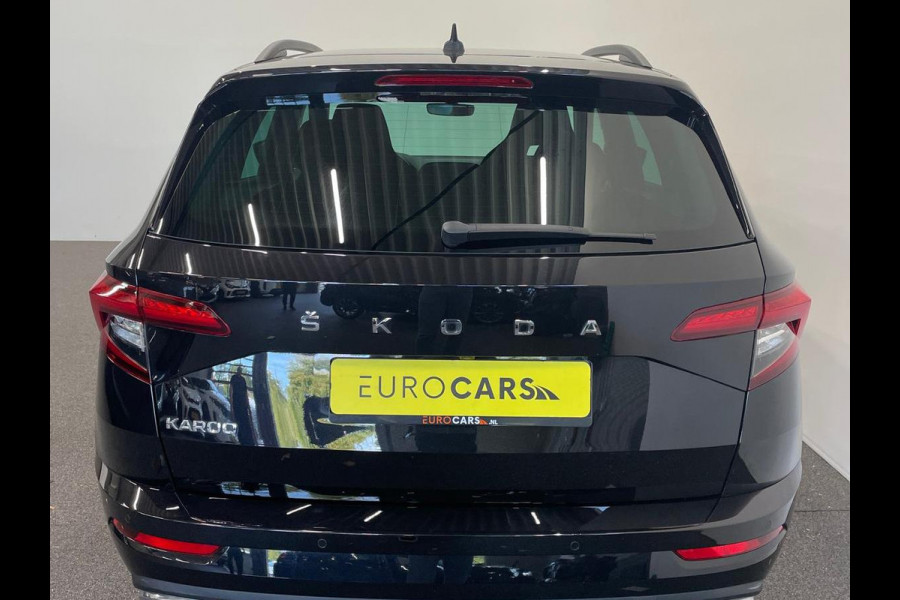 Škoda Karoq 1.5 TSI DSG Sportline Navigatie Apple Carplay/Android Auto Camera Parkeersensoren Cruise Control Elektrische achterklep Stoelverwarming Virtual Cockpit Climate Control Lichtmetalen velgen