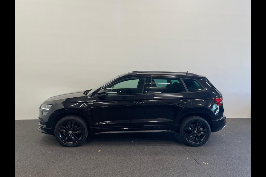 Škoda Karoq 1.5 TSI DSG Sportline Navigatie Apple Carplay/Android Auto Camera Parkeersensoren Cruise Control Elektrische achterklep Stoelverwarming Virtual Cockpit Climate Control Lichtmetalen velgen