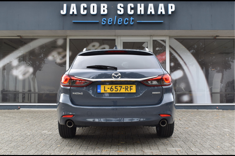 Mazda 6 Sportbreak 2.0 SA G 165 Luxury Automaat  / Navi / Adap. Cruise / 19" LM / Carplay / Cameras / Keyless / Stoelverw. + ventilatie Mazda 6 Sportbreak 2.0 SA G 165 Luxury Automaat  / Navi / Adap. Cruise / 19" LM / Carplay / Cameras / Keyless / Stoelverw. + ventilatie