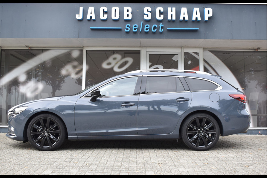 Mazda 6 Sportbreak 2.0 SA G 165 Luxury Automaat  / Navi / Adap. Cruise / 19" LM / Carplay / Cameras / Keyless / Stoelverw. + ventilatie Mazda 6 Sportbreak 2.0 SA G 165 Luxury Automaat  / Navi / Adap. Cruise / 19" LM / Carplay / Cameras / Keyless / Stoelverw. + ventilatie