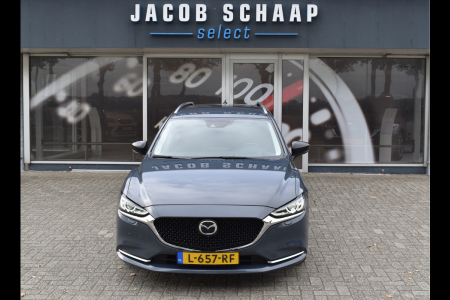 Mazda 6 Sportbreak 2.0 SA G 165 Luxury Automaat  / Navi / Adap. Cruise / 19" LM / Carplay / Cameras / Keyless / Stoelverw. + ventilatie Mazda 6 Sportbreak 2.0 SA G 165 Luxury Automaat  / Navi / Adap. Cruise / 19" LM / Carplay / Cameras / Keyless / Stoelverw. + ventilatie