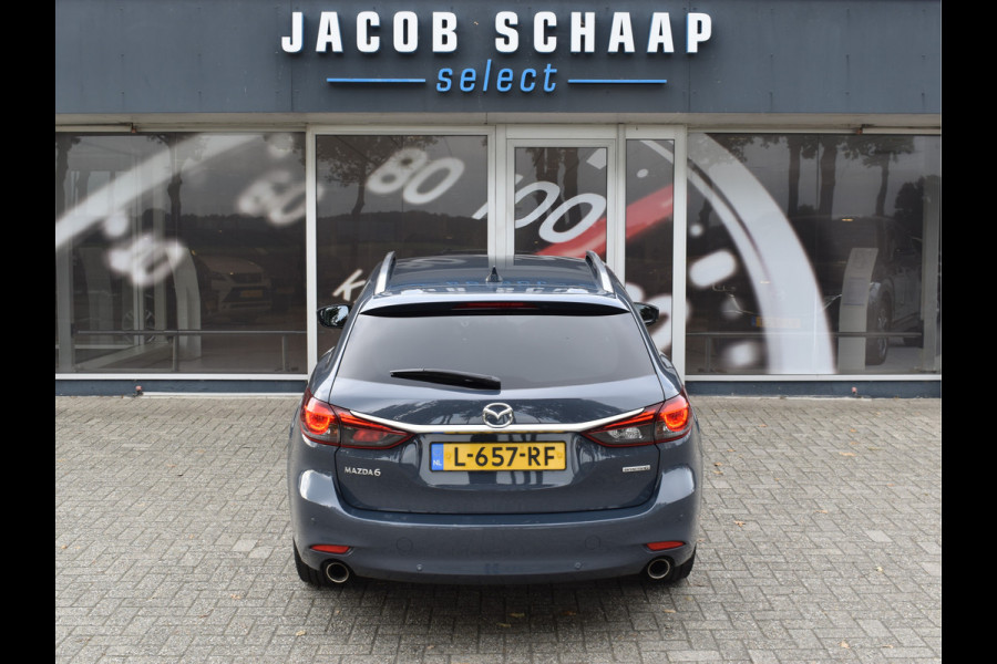 Mazda 6 Sportbreak 2.0 SA G 165 Luxury Automaat  / Navi / Adap. Cruise / 19" LM / Carplay / Cameras / Keyless / Stoelverw. + ventilatie Mazda 6 Sportbreak 2.0 SA G 165 Luxury Automaat  / Navi / Adap. Cruise / 19" LM / Carplay / Cameras / Keyless / Stoelverw. + ventilatie