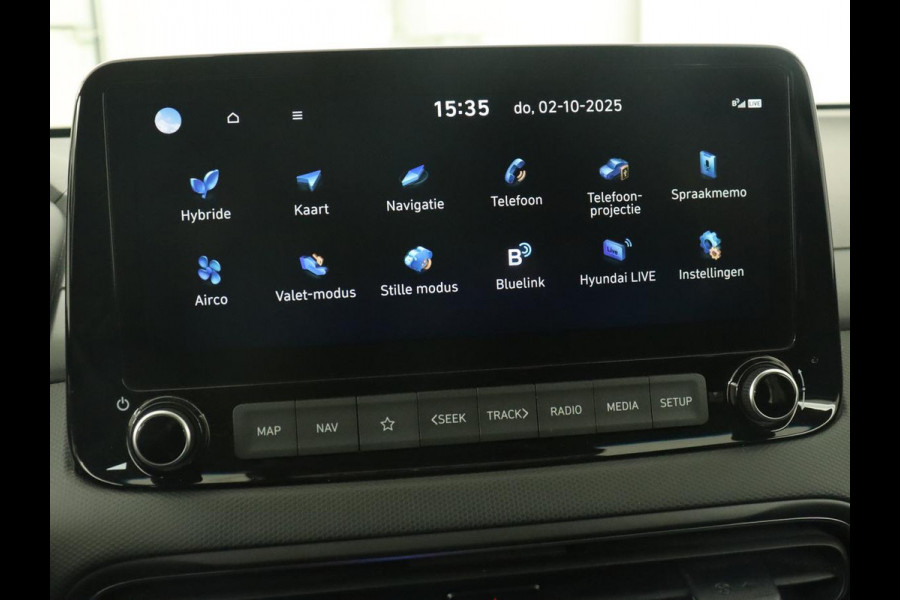 Hyundai Kona 1.6 GDI HEV Fashion | Head-Up | Adaptive cruise | Camera | Carplay | Krell Audio | Keyless | Navigatie | Digital Cockpit | Climate control Hyundai Kona 1.6 GDI HEV Fashion | Head-Up | Adaptive cruise | Camera | Carplay | Krell Audio | Keyless | Navigatie | Digital Cockpit | Climate control