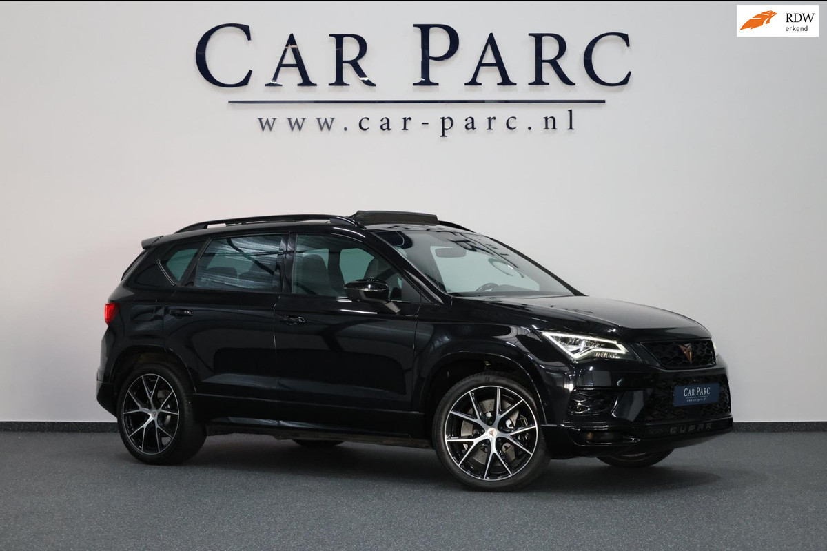 CUPRA Ateca 2.0 TSI 4DRIVE 300+PK LED/VIRTUAL/SFEER/BEATS/PANO/KUIP+ALCANTARA+S.VERWARMING/19" LMV/CAM/ACC/ECC/12 MDN GARANTIE! CUPRA Ateca 2.0 TSI 4DRIVE 300+PK LED/VIRTUAL/SFEER/BEATS/PANO/KUIP+ALCANTARA+S.VERWARMING/19" LMV/CAM/ACC/ECC/12 MDN GARANTIE!