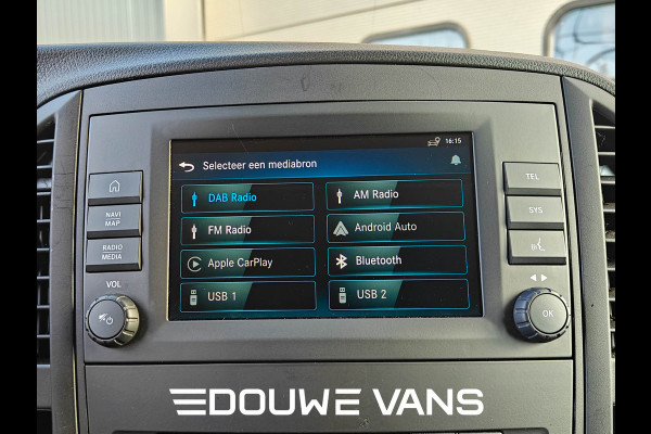 Mercedes-Benz Vito 124 Dubbel Cabine Automaat 237 PK 6 Persoons 9G-Tronic N1 Grijs Kenteken