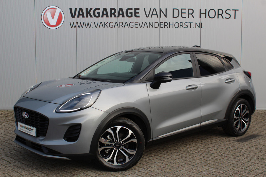 Ford Puma 1.0 EcoBoost Hybrid Titanium 125PK nieuw model Fabrieksgarantie t/m 16-6-2029 ! Slechts 3.000km !
