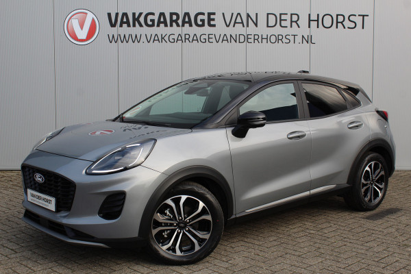 Ford Puma 1.0 EcoBoost Hybrid Titanium 125PK nieuw model Fabrieksgarantie t/m 16-6-2029 ! Slechts 3.000km !