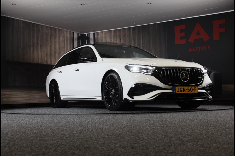Mercedes-Benz E-Klasse Estate 300 e AMG 53 Look / HYPERSCREEN / Burmester / Acc / Lane Assist / 360 Camera / Pano / Trekhaak / 20 Mercedes-Benz E-Klasse Estate 300 e AMG 53 Look / HYPERSCREEN / Burmester / Acc / Lane Assist / 360 Camera / Pano / Trekhaak / 20