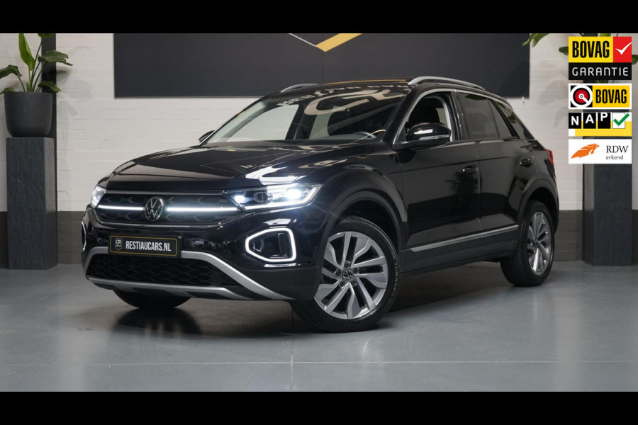 Volkswagen T-Roc 1.5 TSI Style AUTOMAAT-CAMERAFULL LED-KEYLESS-LEDER-MEMORY-PANORAMA-STOELVERWARMING-VIRTUEEL