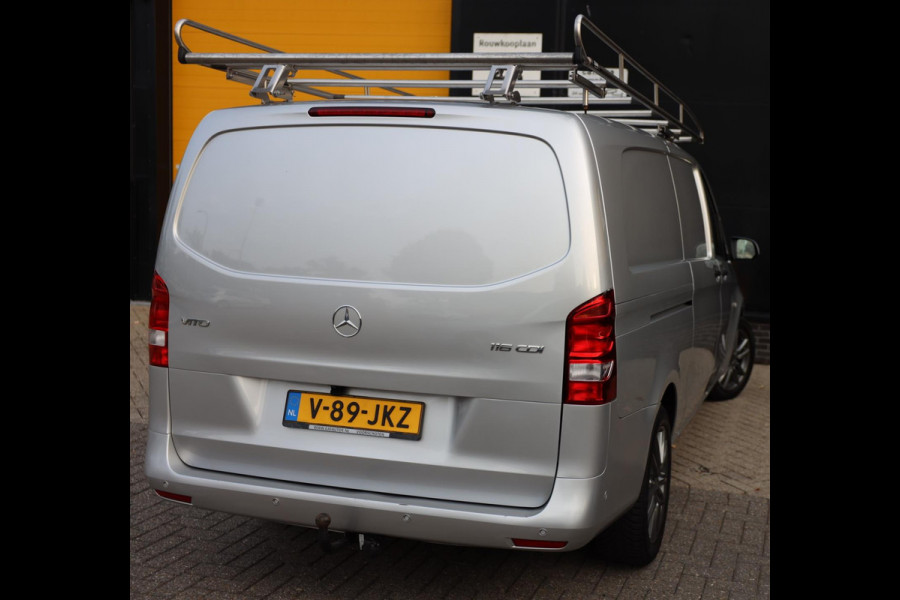 Mercedes-Benz Vito 116 CDI Extra Lang / AUT / 2 x Schuifdeur / 163 Pk / 3 Zits / Camera / Elek Pakket / Imperiaal / Trekhaak