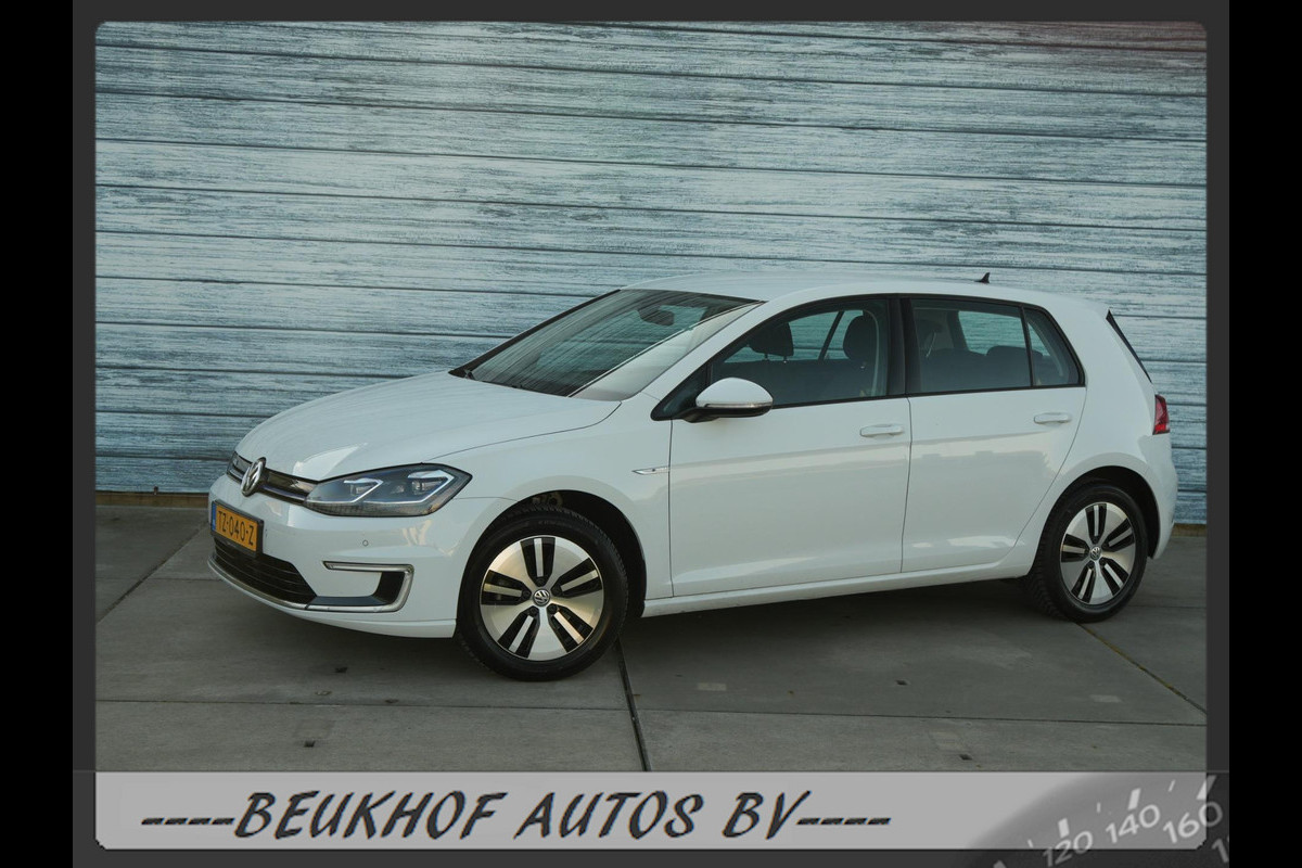 Volkswagen e-Golf Carplay Airco Navi Parksensor Adp Cruise Soh 91% Volkswagen e-Golf Carplay Airco Navi Parksensor Adp Cruise Soh 91%