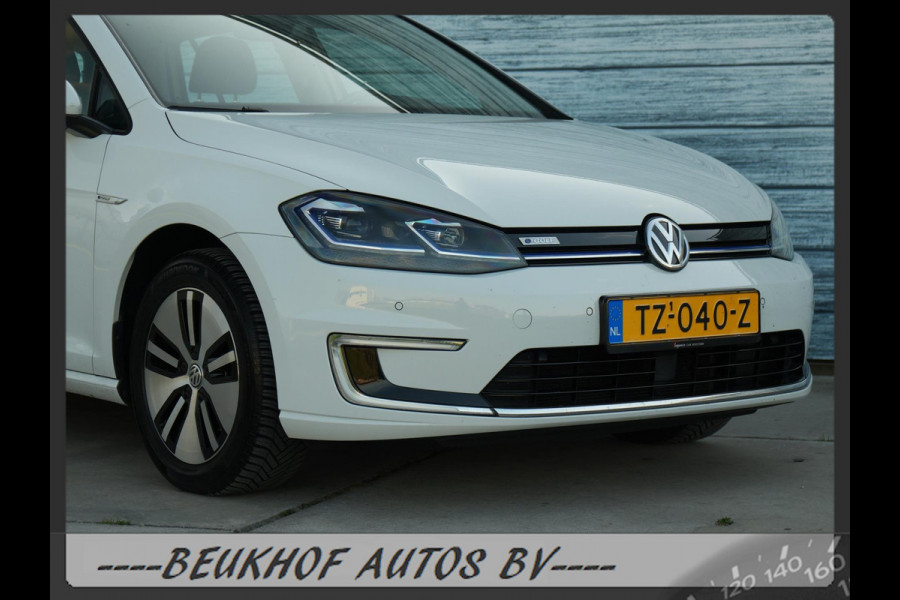 Volkswagen e-Golf Carplay Airco Navi Parksensor Adp Cruise Soh 91%