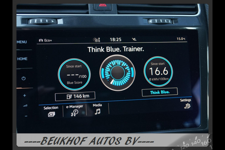 Volkswagen e-Golf Carplay Airco Navi Parksensor Adp Cruise Soh 91%