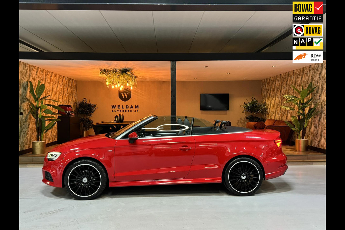 Audi A3 Cabriolet 1.4 TFSI S-Line Garantie NekVW StoelVW Clima Navi Xenon Led Velgen Rijklaar Audi A3 Cabriolet 1.4 TFSI S-Line Garantie NekVW StoelVW Clima Navi Xenon Led Velgen Rijklaar