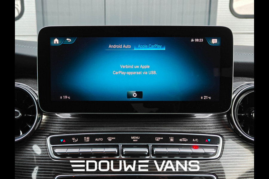 Mercedes-Benz V-Klasse V300 L2 9G-Tronic Automaat MBUX Apple Carplay Burmester 2zits. Dubbel Cabine Mogelijk 360° Camera BPM Vrij