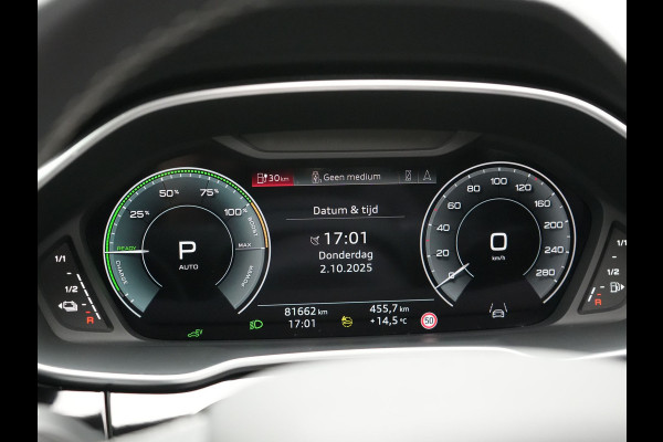 Audi Q3 Sportback 45 TFSI e S Line Plug In Hybrid 245pk Dealer O.H PHEV | Panodak | Adaptive Cruise | Lederen Sportstoelen Memory & Verwarmd | Sfeerverlichting | Camera | Virtual | Blis | Navigatie | DAB |