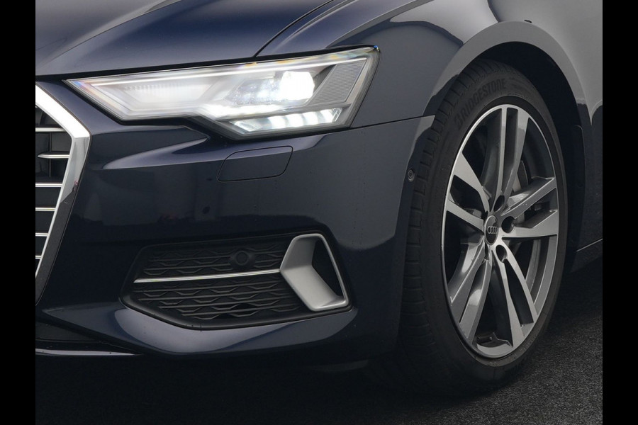 Audi A6 Avant 50 TFSI e quattro S Line Plug In Hybrid 300pk PHEV | Trekhaak Af Fabriek | Panodak | Head Up | Bang & Olufsen | Lederen Sportstoelen Verwarmd | Adaptive Cruise | Apple Carplay | Camera | Blis | Navigatie | Virtual | DAB | JGS-28-R