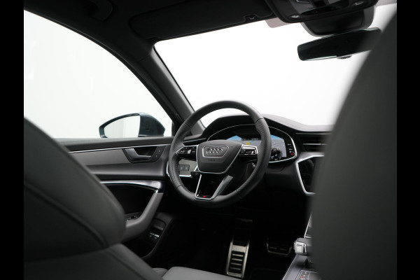 Audi A6 Avant 50 TFSI e quattro S Line Plug In Hybrid 300pk PHEV | Trekhaak Af Fabriek | Panodak | Head Up | Bang & Olufsen | Lederen Sportstoelen Verwarmd | Adaptive Cruise | Apple Carplay | Camera | Blis | Navigatie | Virtual | DAB | JGS-28-R