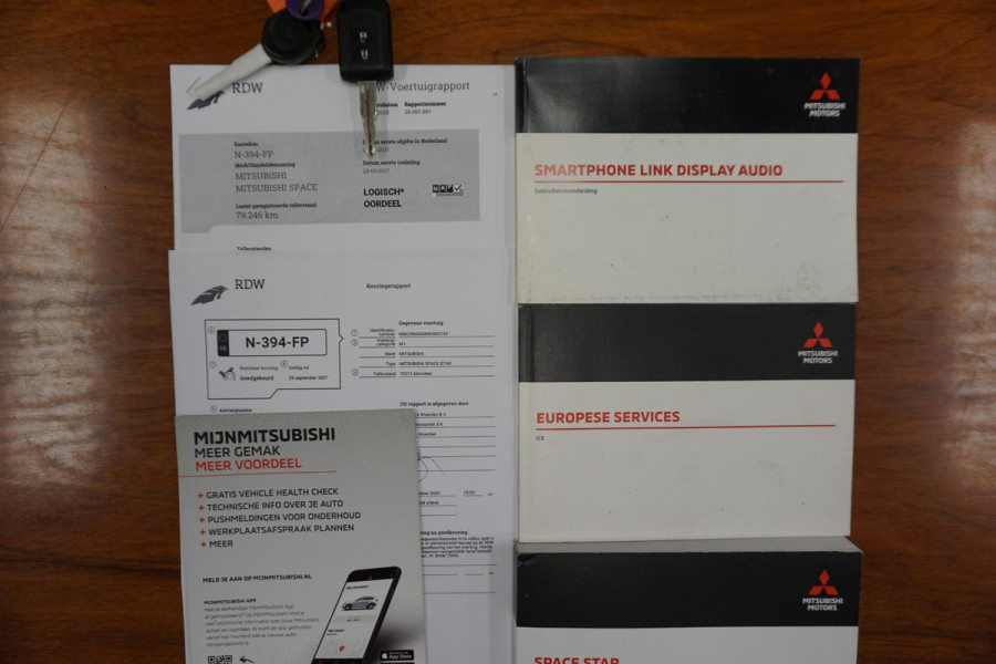 Mitsubishi Space Star 1.2 Cool+/AppleCarPlay Navigatie/Airco/Nette Auto /All-Season banden.