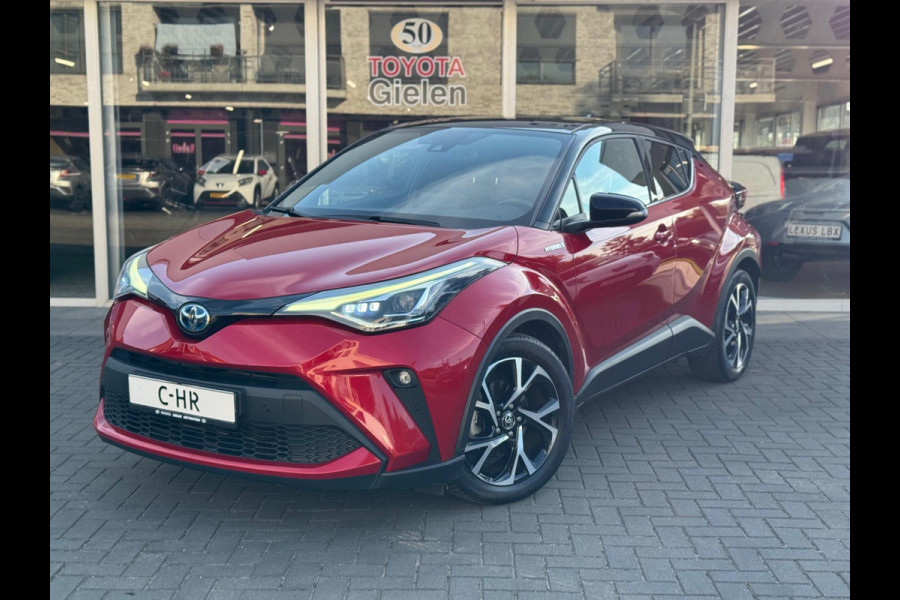 Toyota C-HR 1.8 Hybrid First Edition | Eerste eigenaar, Trekhaak, JBL, Apple CarPlay/Android auto, Dodehoekherkenning, Parkeersensoren, Stoe