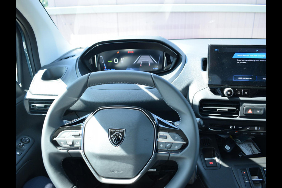 Peugeot e-Partner L2 50 kWh | tot 8 jaar garantie | Navi incl. Apple Carplay | Drive Assist Pakket | Climate Control | Pakket Comfort Connect | camera's | betimmering | LM velgen | rijklaarprijs