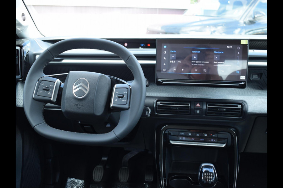 Citroën C3 1.2 Turbo 100pk Max | NAVIGATIE & CARPLAY | ACHTERUITRIJCAMERA MET SENSOREN | E.C.C.