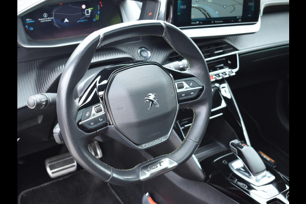 Peugeot e-208 EV GT Pack 50 kWh 3 FASE | PANODAK | ACHTERUITRIJCAMERA MET SENSOREN | NAVI & CARPLAY | E.C.C. |