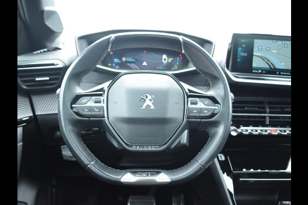 Peugeot e-208 EV GT Pack 50 kWh 3 FASE | PANODAK | ACHTERUITRIJCAMERA MET SENSOREN | NAVI & CARPLAY | E.C.C. |