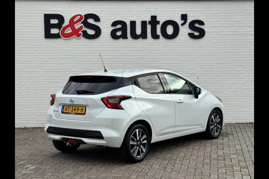 Nissan Micra 0.9 IG-T N-Connecta Cruise control Climate control Navigatie DAB Bluetooth Parkeersensor Nissan Micra 0.9 IG-T N-Connecta Cruise control Climate control Navigatie DAB Bluetooth Parkeersensor