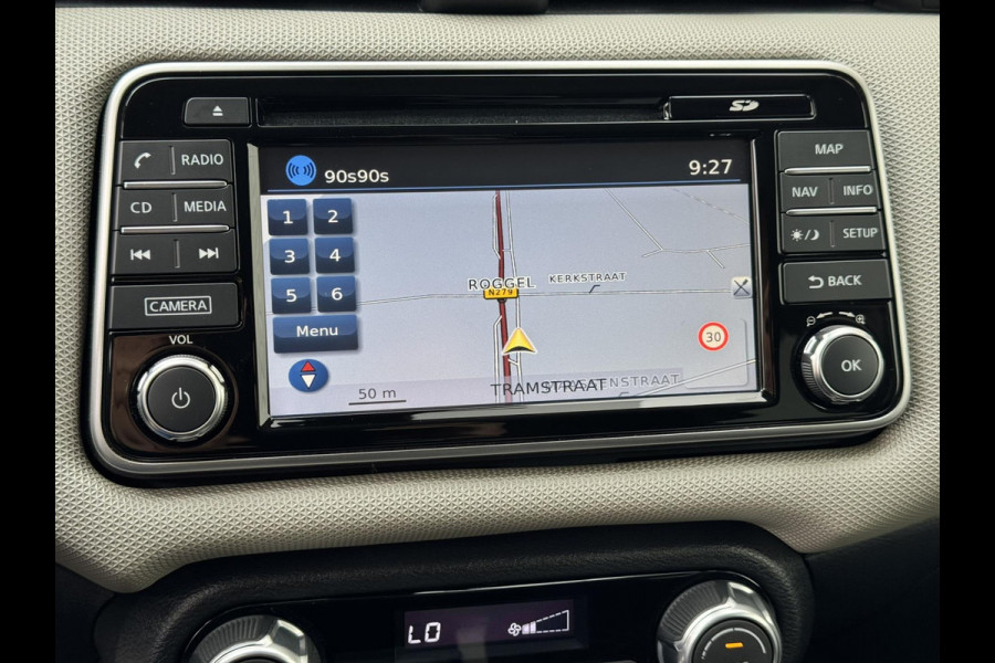 Nissan Micra 0.9 IG-T N-Connecta Cruise control Climate control Navigatie DAB Bluetooth Parkeersensor Nissan Micra 0.9 IG-T N-Connecta Cruise control Climate control Navigatie DAB Bluetooth Parkeersensor
