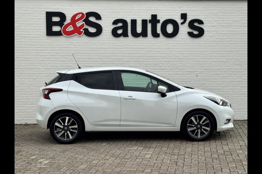 Nissan Micra 0.9 IG-T N-Connecta Cruise control Climate control Navigatie DAB Bluetooth Parkeersensor Nissan Micra 0.9 IG-T N-Connecta Cruise control Climate control Navigatie DAB Bluetooth Parkeersensor