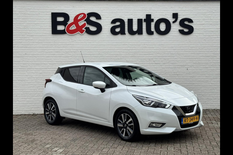 Nissan Micra 0.9 IG-T N-Connecta Cruise control Climate control Navigatie DAB Bluetooth Parkeersensor Nissan Micra 0.9 IG-T N-Connecta Cruise control Climate control Navigatie DAB Bluetooth Parkeersensor
