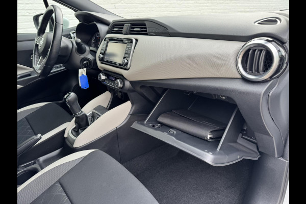 Nissan Micra 0.9 IG-T N-Connecta Cruise control Climate control Navigatie DAB Bluetooth Parkeersensor Nissan Micra 0.9 IG-T N-Connecta Cruise control Climate control Navigatie DAB Bluetooth Parkeersensor
