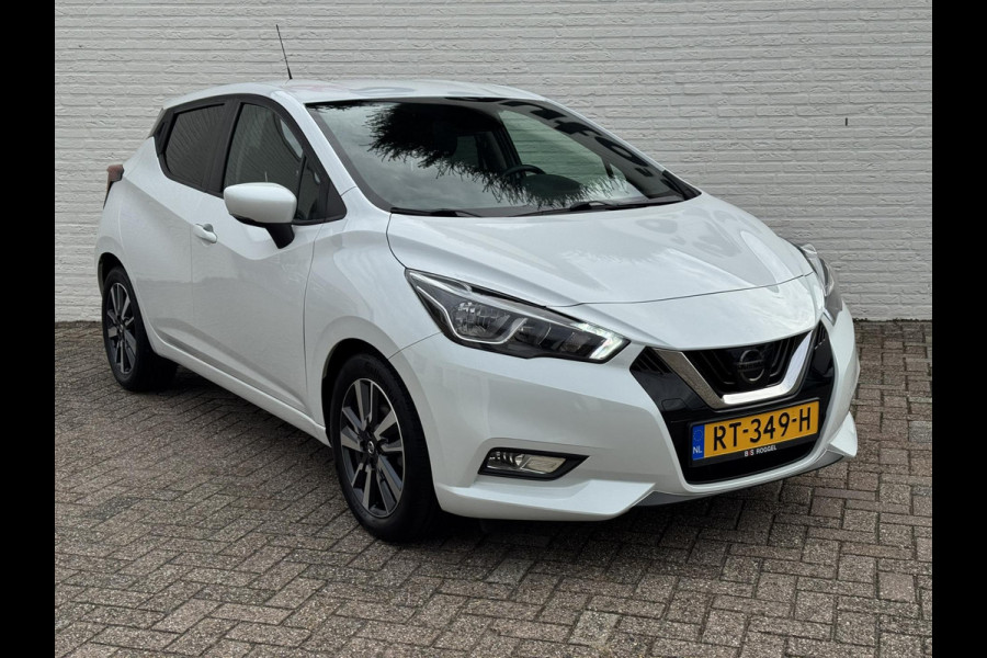 Nissan Micra 0.9 IG-T N-Connecta Cruise control Climate control Navigatie DAB Bluetooth Parkeersensor Nissan Micra 0.9 IG-T N-Connecta Cruise control Climate control Navigatie DAB Bluetooth Parkeersensor