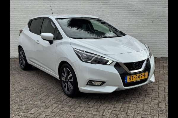 Nissan Micra 0.9 IG-T N-Connecta Cruise control Climate control Navigatie DAB Bluetooth Parkeersensor Nissan Micra 0.9 IG-T N-Connecta Cruise control Climate control Navigatie DAB Bluetooth Parkeersensor
