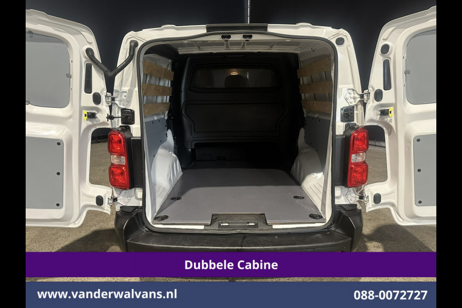 Peugeot Expert 2.0 BlueHDI 123pk L3H1 Dubbele Cabine Euro6 Airco | 6-Zits | Navigatie | 2500kg Trekhaak Apple Carplay, Android Auto, Cruisecontrol, Parkeersensoren, Bijrijdersbank