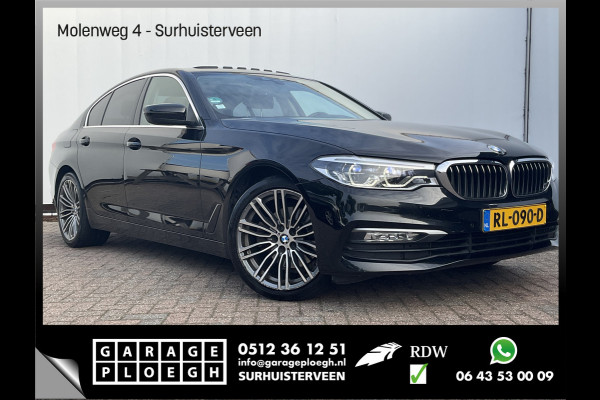 BMW 5 Serie 520D High Executive Pano.dak Leer Memory Stoelverw Led NL-Auto Volledig-OH! BMW 5 Serie 520D High Executive Pano.dak Leer Memory Stoelverw Led NL-Auto Volledig-OH!